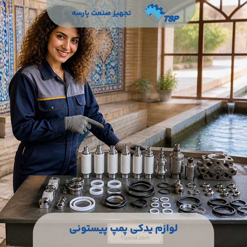 لوازم یدکی پمپ پیستونی